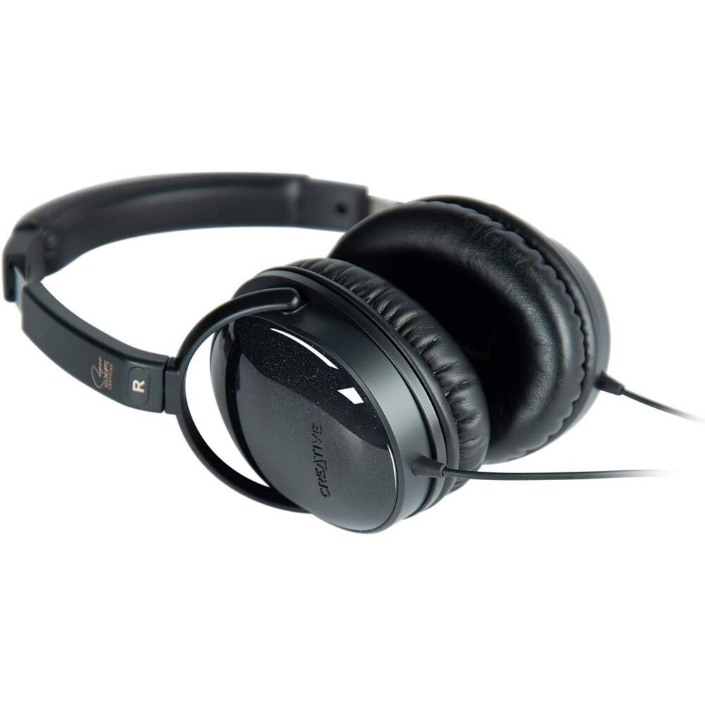 Creative Aurvana Live SE Over-Ear Headphones Optimized Cinematic Audio